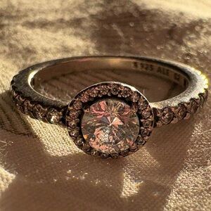 Pandora Silver Halo Ring